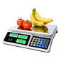 Balanza Pesa Digital 40kg Con Bandeja  Gris