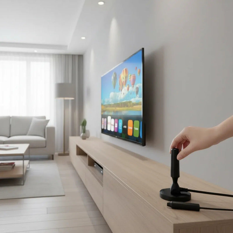 Antena Tv Digital Hd  Con Iman Interior / Exterior