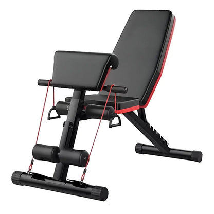 Silla Multifuncion Banca Para Hacer Abdominales Ejercicio A2 Negro