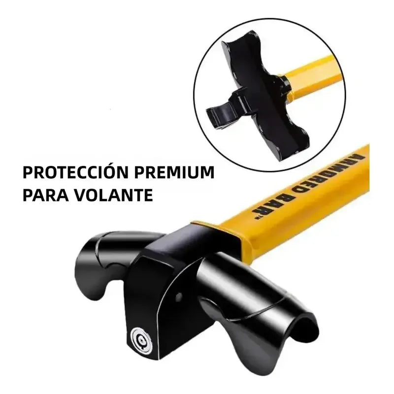 Traba Volante Anti Robo Figoimport Tipo T Con 2 Llaves