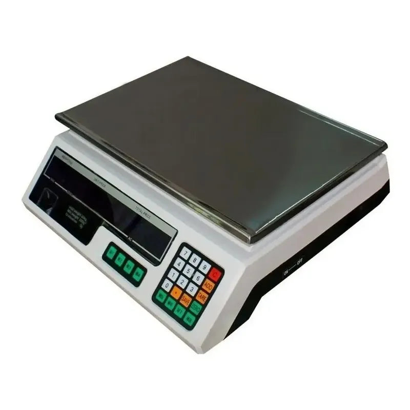 Balanza Digital Pesa Naranja 40 Kg  Negro