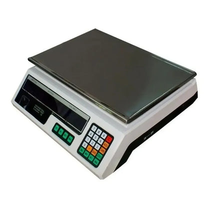 Balanza Digital Pesa Naranja 40 Kg  Negro