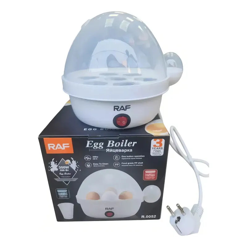 Máquina Cocedor De Huevos Eléctrico A Vapor Raf Blanco 350w 50