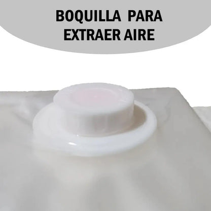 Bolsas Al Vacio Comprimir Ropa Ahorra Espacio 60x80 Pack 24