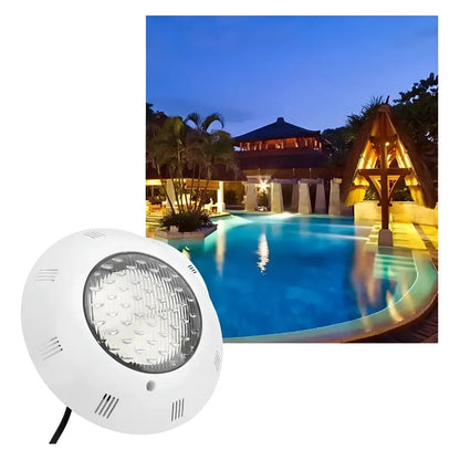Figo Foco Piscina Genérica 9w 25cm Blanco Led Subacuático, Luz Subacuática Ip68 A Prueba De Agua Rgb Con , Focos... Blanco Frío Blanco Frío