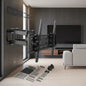Soporte Tv Pared Ajustable Brazo 32-70 Hogar  Negro