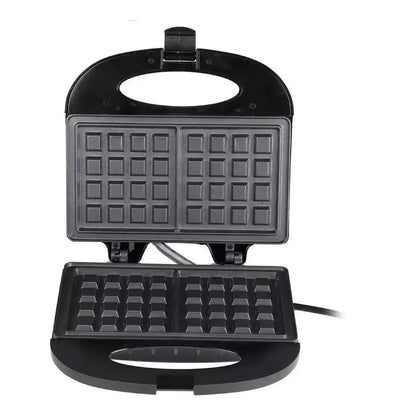 Maquina De Hacer Waffles Wafflera Haeger Hg-242 / Angelstock Color Negro