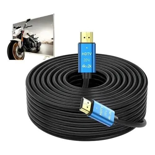 Figo Cable Hdmi 15 Metros 4k Blindado Uso Rudo De Alta Calidad Cable Hdmi 15 Metros 4k Blindado Hdmi 4k Full Hd Metros Reforzado Figoimport