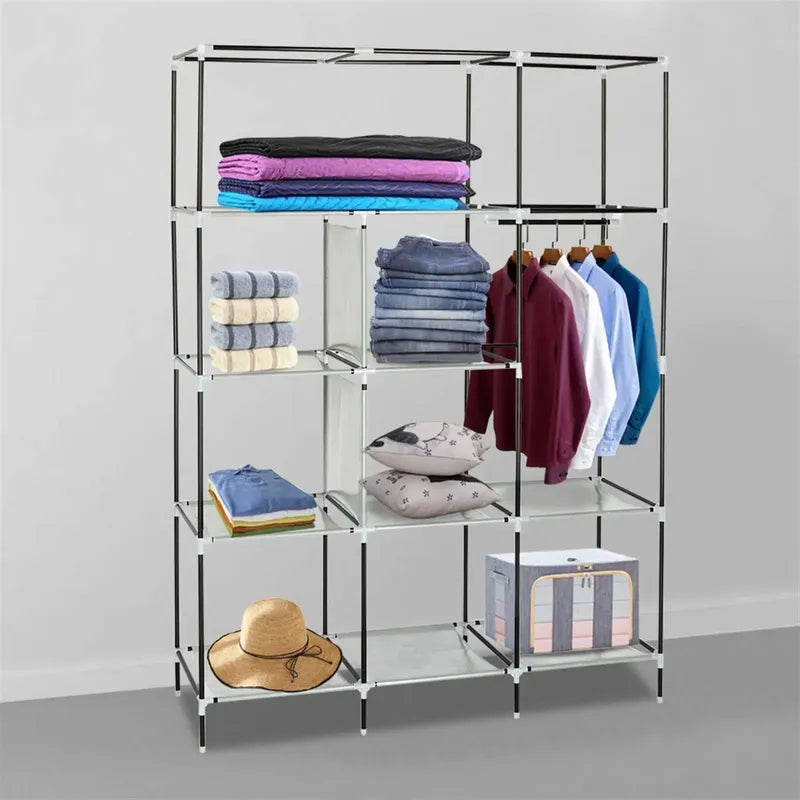 Practico Armario Closet Ropero Armable Grande Organizador
