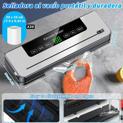 Selladora Al Vacio De Alimentos Para Almacenamiento 220v