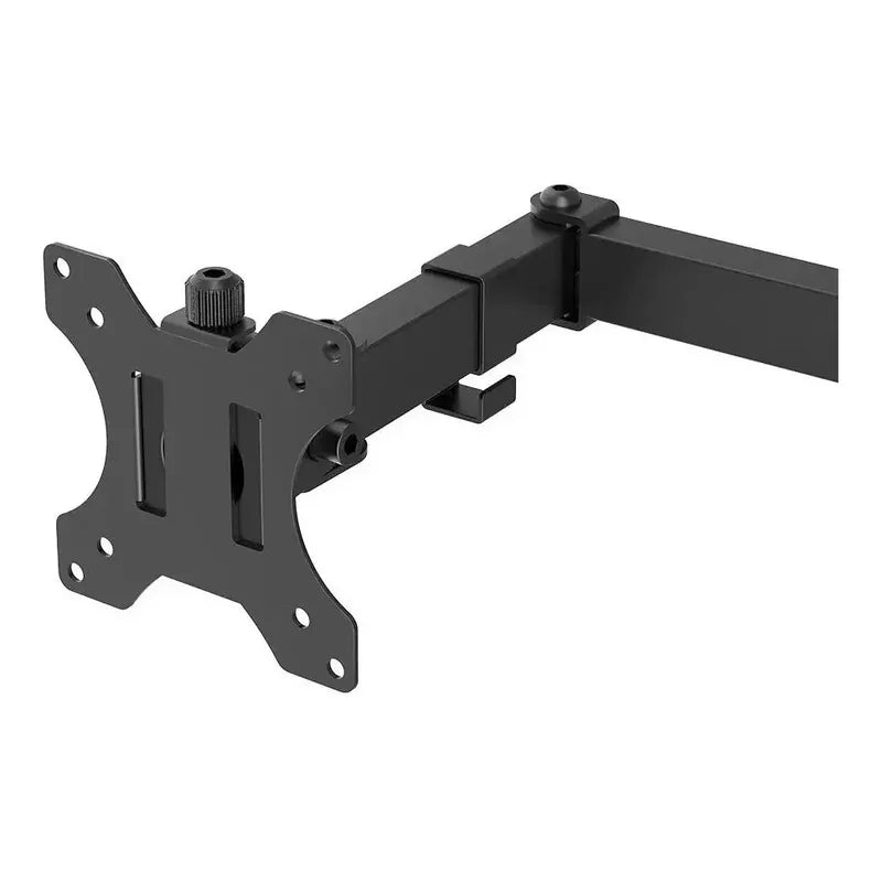 Soporte Mesa Brazo Articulado Para 2 Monitores Negro Negro
