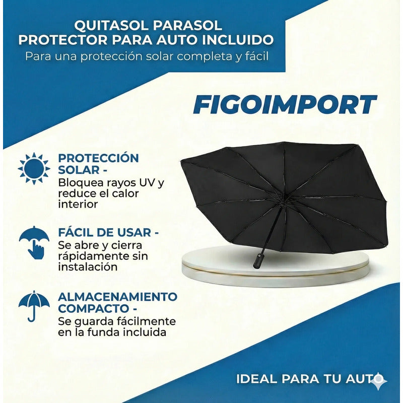 Quitasol Parasol Parabrisas Sombrilla Protector Para Auto