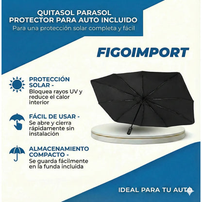 Quitasol Parasol Parabrisas Sombrilla Protector Para Auto