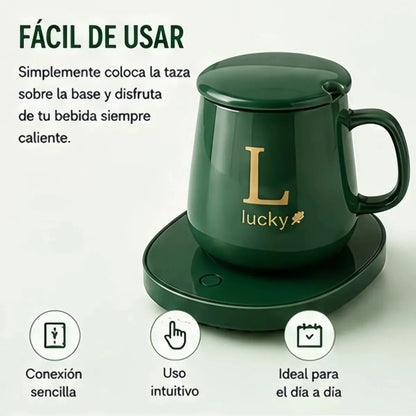 Taza De Cafe Con Calentador Inteligente Electrico Portatil Surtido Lucky