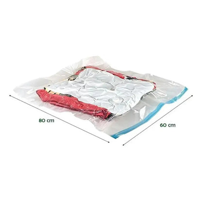 Bolsas Al Vacio Comprimir Ropa Pack 12 Unidades 60 X 80