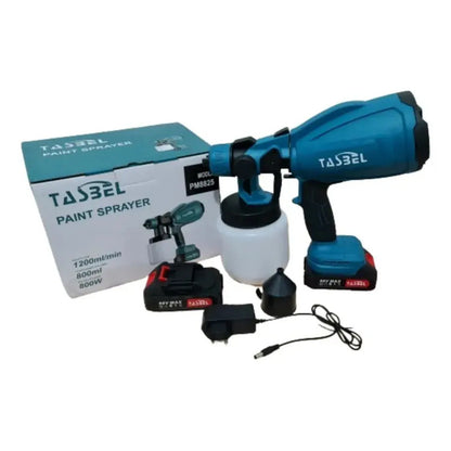 Pistola De Pulverización De Pintura Inalámbrica 68v 800ml Azul