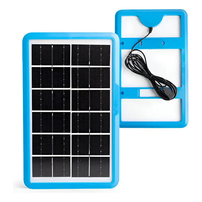 Cargador Panel Solar 8w 6v Celular Energía Solar Cl-680 Negro