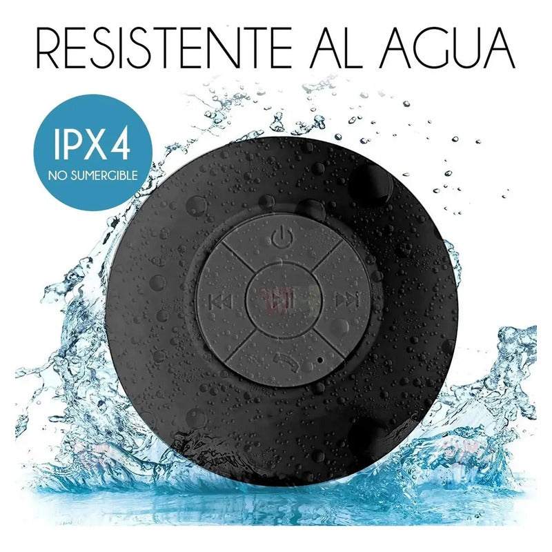 Parlante Manos Libre Pack X2 Para Ducha Impermeable Colores
