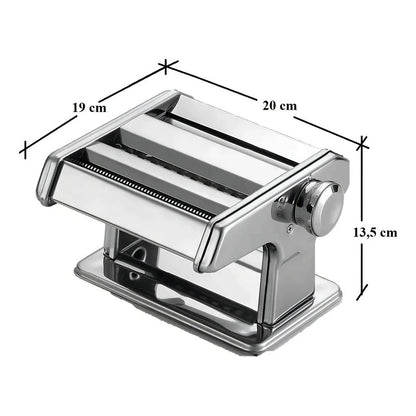 Maquina Para Hacer Pastas Caseras Fideos Acero Color Gris