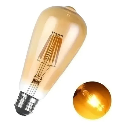 Guirnalda Luces Led Ampolletas E27 Incluidas 10m Decorativas Luces Cálida
