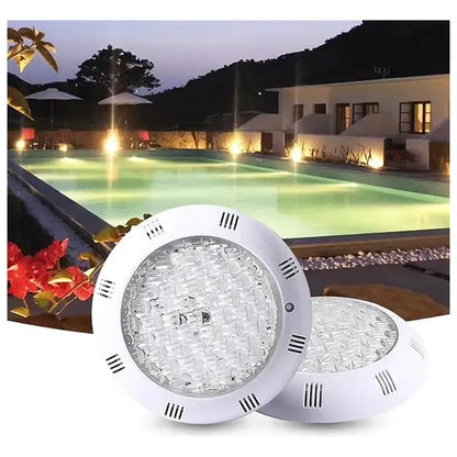 Figo Foco Piscina Genérica 9w 25cm Blanco Led Subacuático, Luz Subacuática Ip68 A Prueba De Agua Rgb Con , Focos... Blanco Frío Blanco Frío