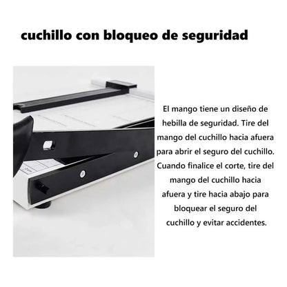 Guillotina Cortadora De Papel Figostore A4 Metal 30cm