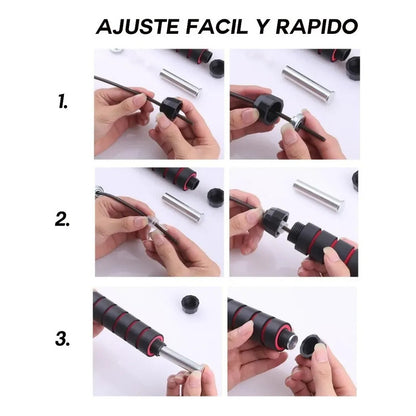 Soga Para Saltar Oem Velocidad Con Rodamientos Ajustable Azul