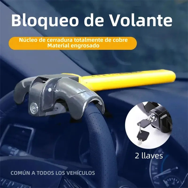 Traba Volante Anti Robo Figoimport Tipo T Con 2 Llaves