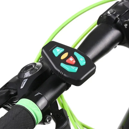 Chaleco Reflectivo Bicicleta Led Verde 2009 Indicadores Control Remoto Resistente Agua