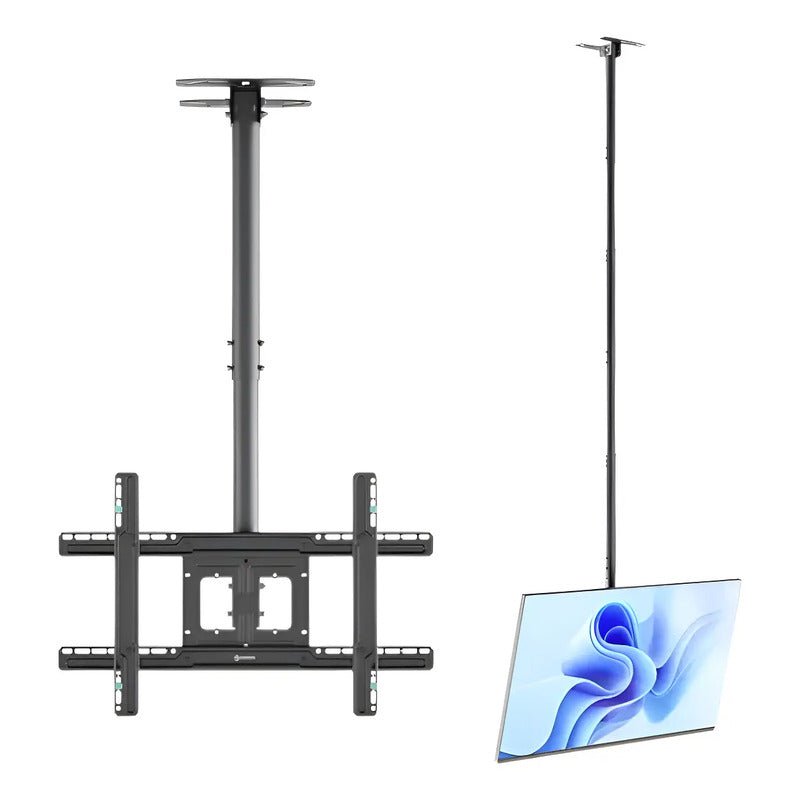 Soporte Tv De Techo Ajustable E Inclinable 32-70  68kg Negro