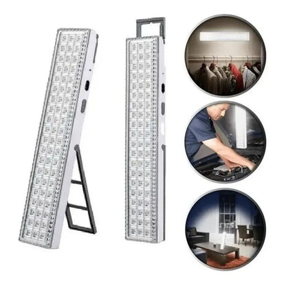 Lámpara Luz Led De Emergencia Recargable 20 Hrs Blanco