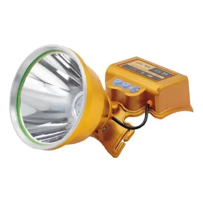 Linterna De Cabeza Led Recargable Para Caza Con Alcance De 500 M Y 8h De Batería Naranja