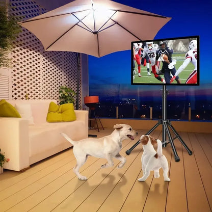 Soporte Pedestal Tv Telescópico 360 ° 32  A 55  Negro
