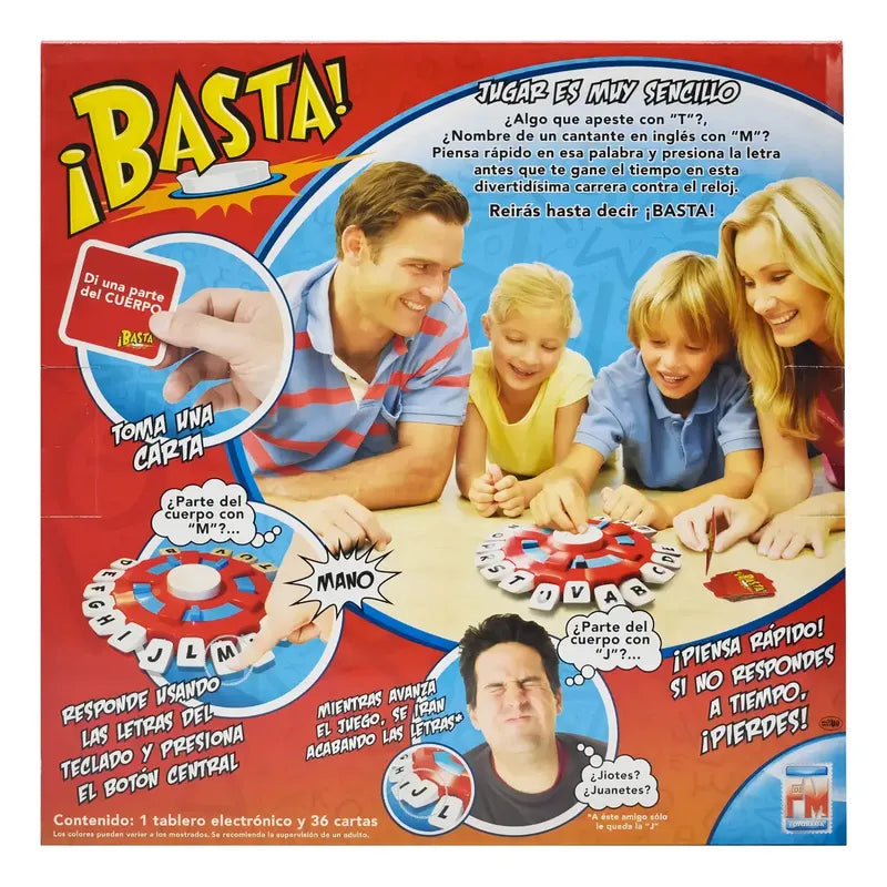 It! Basta Juego De Mesa Clásico En Español - Piensa Rápido