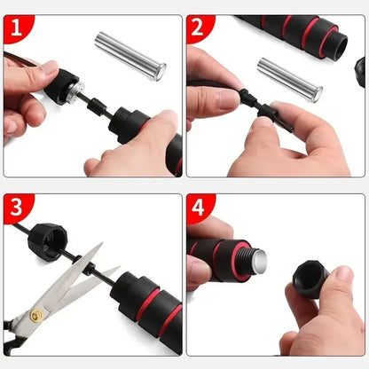 Cuerda Para Saltar / Velocidad 3 Metros Ajustable  Negro