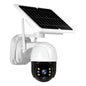 Camara Ip Solar Seguridad Wifi Exterior Hd 1080p Icsee Blanco