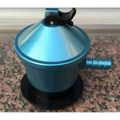 Regulador De Gas Sercogas Con Flexible Turquesa Para Equipos A Gas
