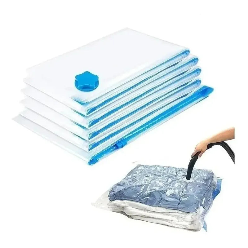 Bolsas Al Vacio Comprimir Ropa 60 X 80 Cm Pack 6
