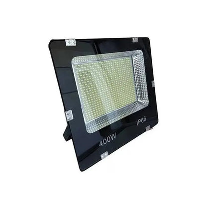 Foco Reflector Proyector Electrico Led400w Impermeable 6500k Color De La Carcasa Negro