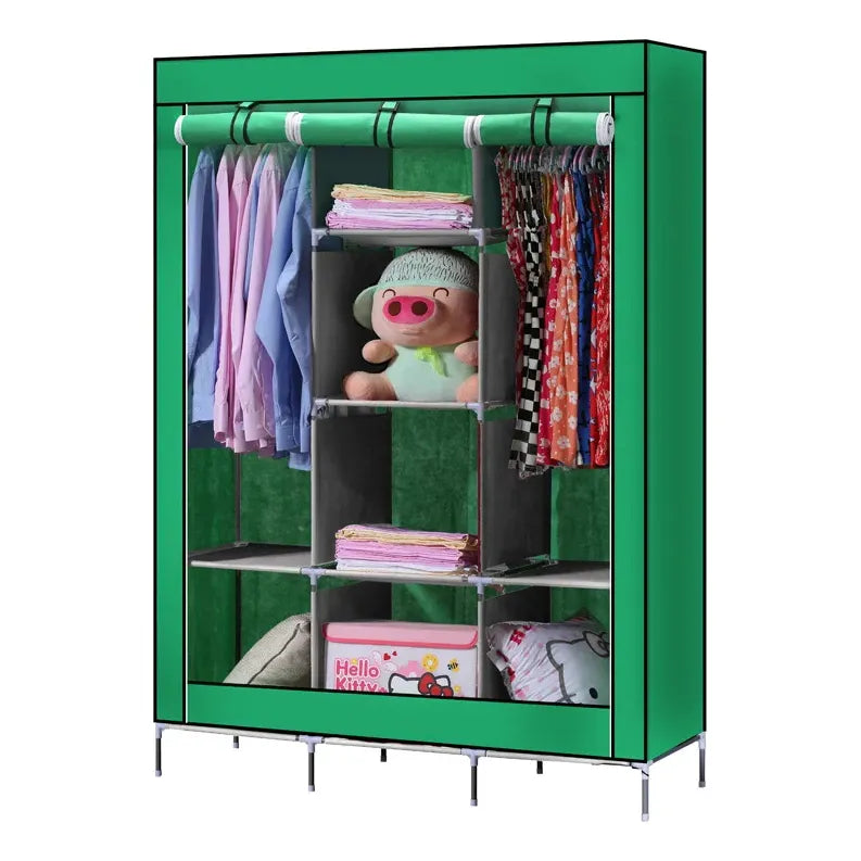 Practico Armario Closet Ropero Armable Grande Organizador