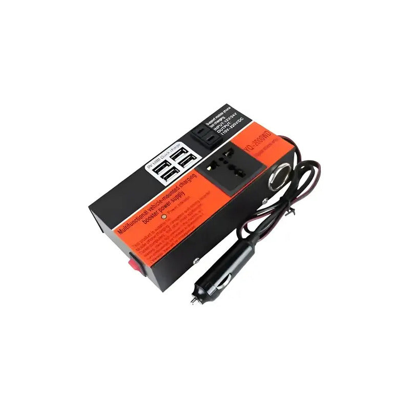 Inversor Auto 200w 12v A 220v Con Usb