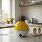 Maquina Hervidor De Huevos Cocina Hogar Amarillo
