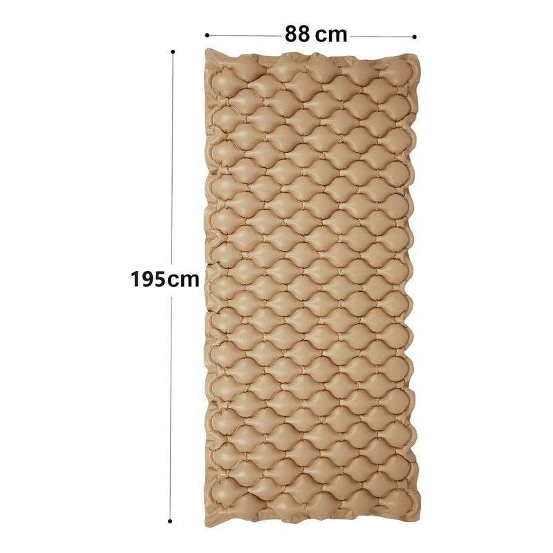 Colchon Antiescaras Para Cama Clinica Con Motor Medihome Beige Claro