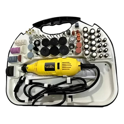 Minitorno Rotativo Inalámbrico Figoimport Ch2904-x Con 160 Accesorios Y Eje Flexible Para Bricolaje Y Precisión 60 Hz