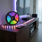 Cinta Led Rgb 5m Con Controlador De Color Figo 120 Leds/m Ip64