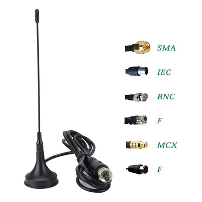 Antena Tv Digital Hd  Con Iman Interior / Exterior Pack X2