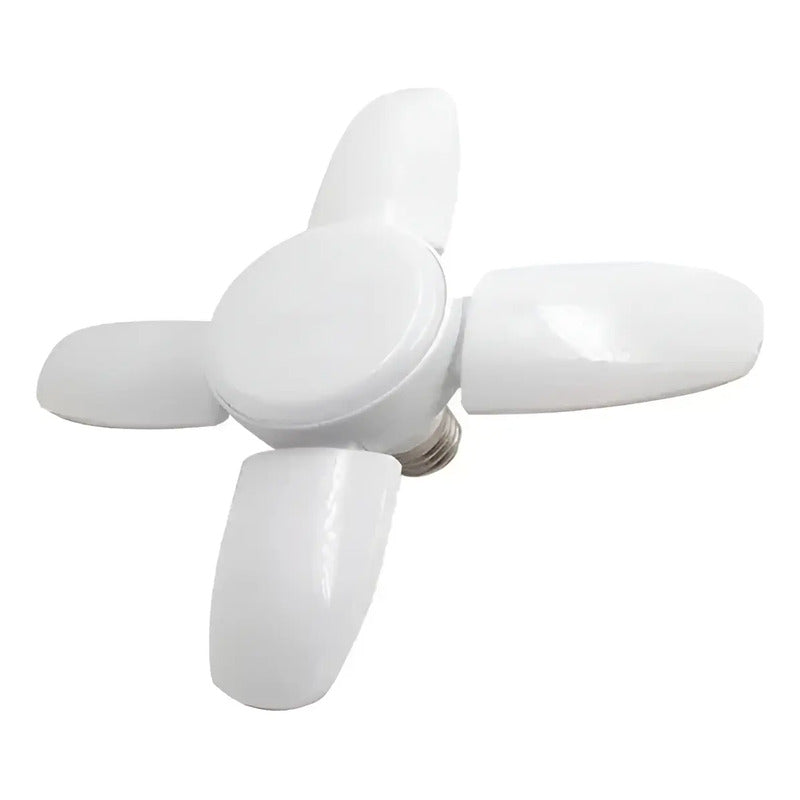 Ampolleta Led 28w Angulo Ajustable 4 Aspas Blanco Frío