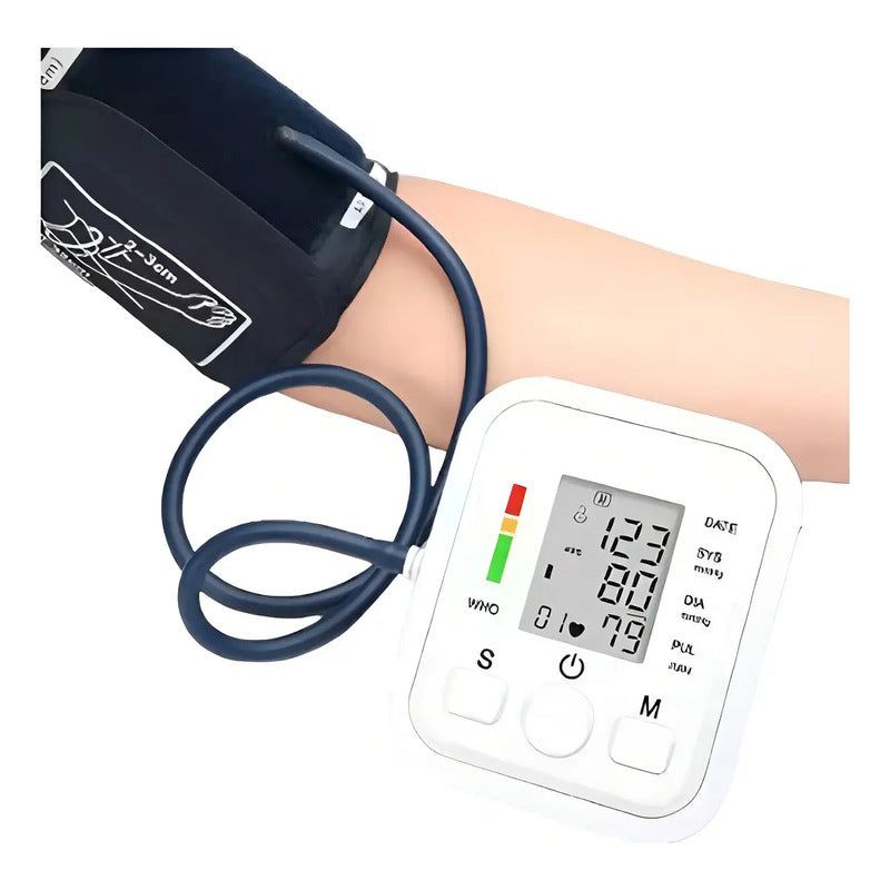 Máquina Para La Presión Medidor De Presión Arterial Digital Blanco
