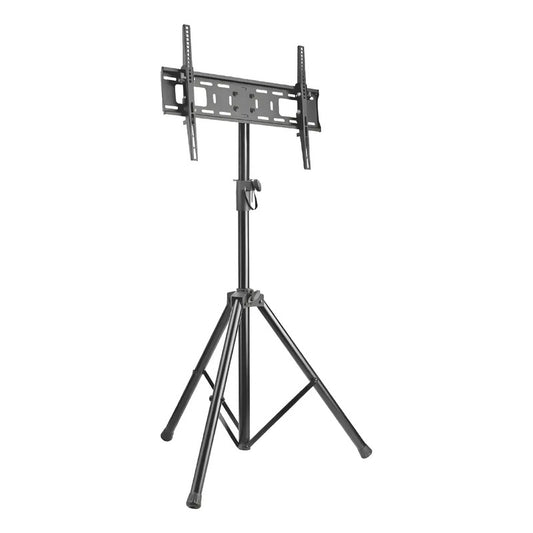 Soporte De Suelo Con Trípode Multivision Uni Para Tv O Monitor De 37 A 70 Pulgadas, Color Negro