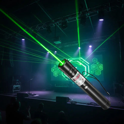 Puntero Laser Verde Astronómico Batería 10.000 Mw + Llave